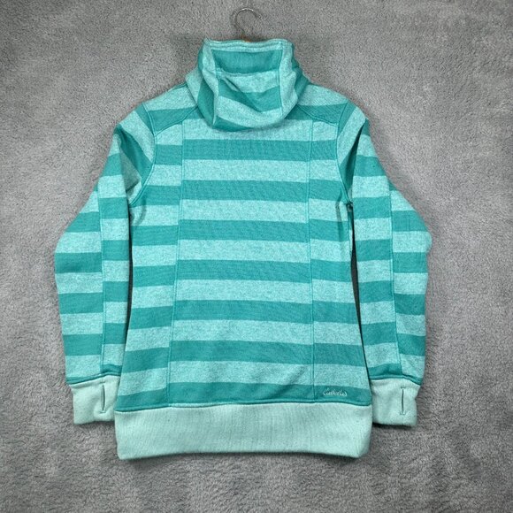 Cabela's Women's Zip Up Sweatshirt with Hood Light Green Hoodie Size Small - Picture 2 of 11
